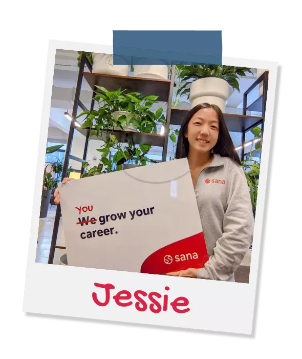 Jessie is a BDR that gives their opinion on what it's like working at Sana Commerce.