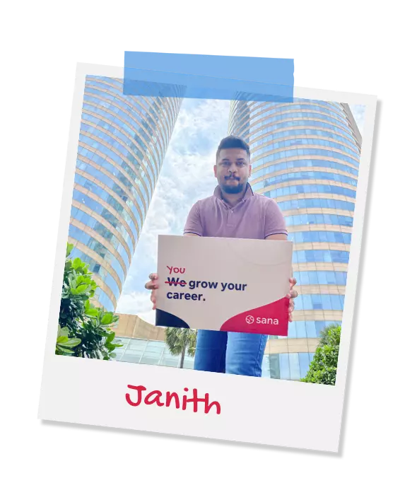 Janith gives their opinion on what it's like working at Sana Commerce.